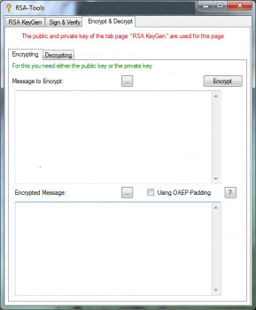 RSA Toolbox - náhled