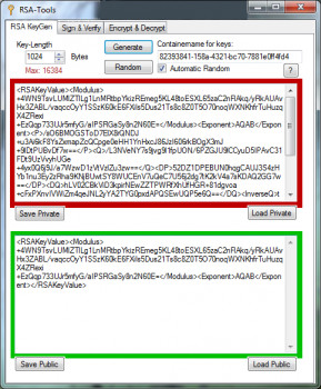 RSA Toolbox - náhled