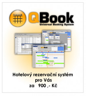 Hotelový rezervační systém QBOOK - náhled