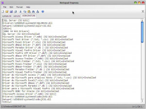 Notepad Express - náhled