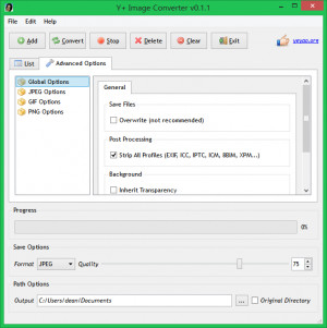 Y+ Image Converter - náhled