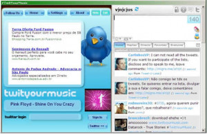 TwitYourMusic - náhled