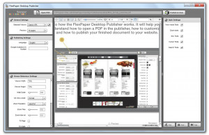 FlexPaper Desktop Publisher Free - náhled