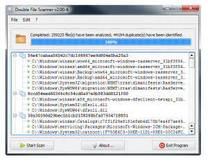 Double File Scanner - náhled