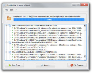 Double File Scanner - náhled