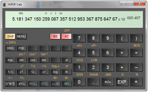 HiPER Calc - náhled
