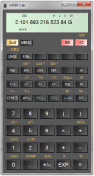 HiPER Calc - náhled