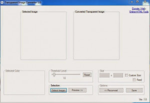 Transparent Image Converter - náhled
