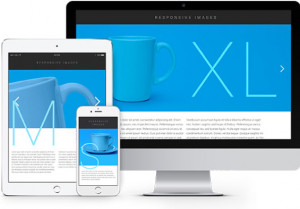 Responsive Content Slider - náhled