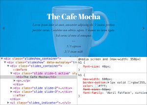 Responsive Content Slider - náhled