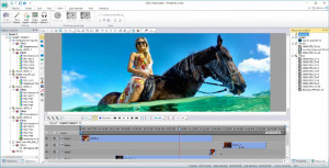 VSDC Video Editor - náhled