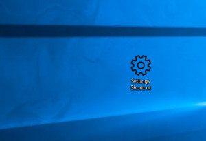 Windows 10 Settings Shortcut - náhled