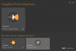 Wondershare Fotophire Maximizer - náhled