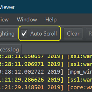 SPHW LogViewer - náhled