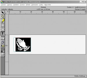 Label ProDESIGNER - náhled