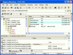 Registry Workshop - náhled
