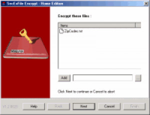 SecExFile Home Edition - náhled