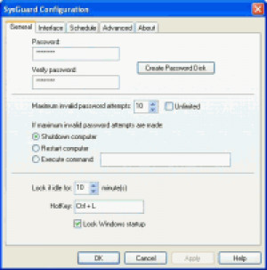 SysGuard - náhled