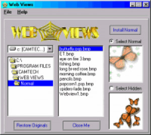 Web Views - náhled