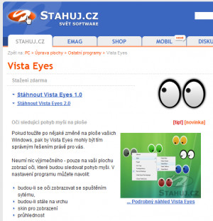 Vista Eyes - náhled