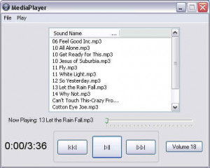 BananaFredSoft MediaPlayer - náhled