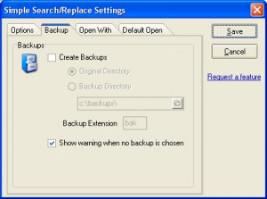 Simple Search-Replace - náhled