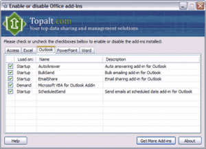 Topalt EnableDisable - náhled