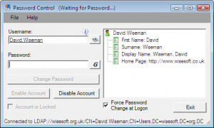 Password Control - náhled