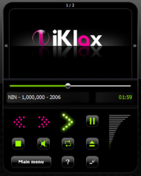 iKlax Player - náhled