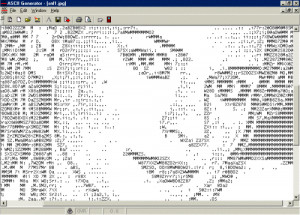 ASCII Generator - náhled
