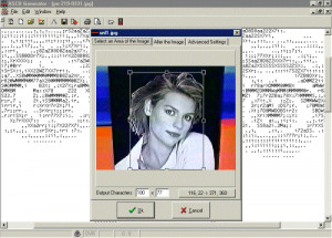 ASCII Generator - náhled