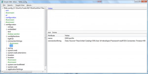 Simple XML Editor - náhled