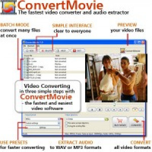 ConvertMovie - náhled
