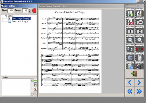 MusicPad - náhled