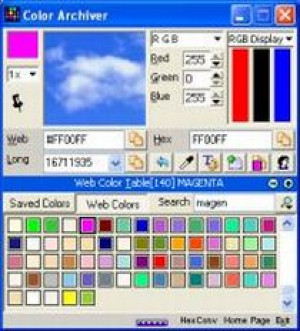 Color Archiver - náhled