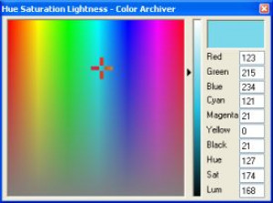 Color Archiver - náhled