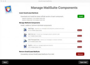 MailSuite - náhled