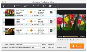 Aiseesoft Mac Video Converter Ultimate - náhled