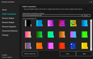 Phoenix Customizer - náhled