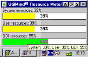 Resource Meter - náhled