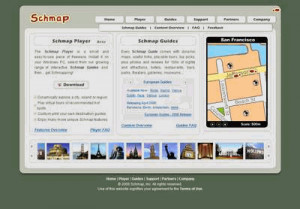 Schmap Player - náhled