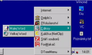 TrayMenu by ŠtuPe - náhled