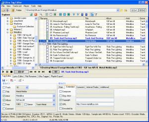 Ultra Tag Editor - náhled
