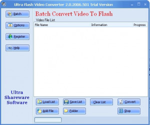Ultra Video To Flash Converter - náhled