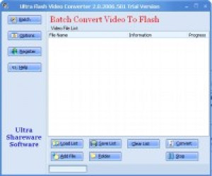 Ultra Video To Flash Converter - náhled
