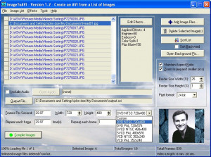 ImageToAVI - náhled
