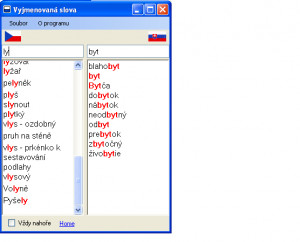 Vyjmenovaná slova - náhled