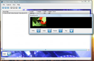Fast Video Indexer - náhled