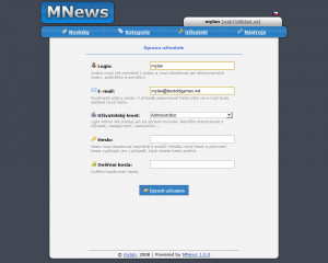 MNews - náhled