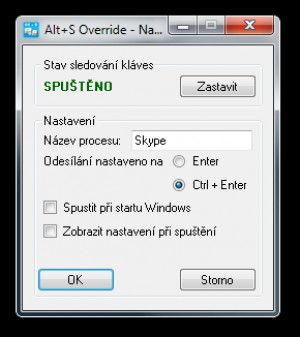 Alt+S Override - náhled